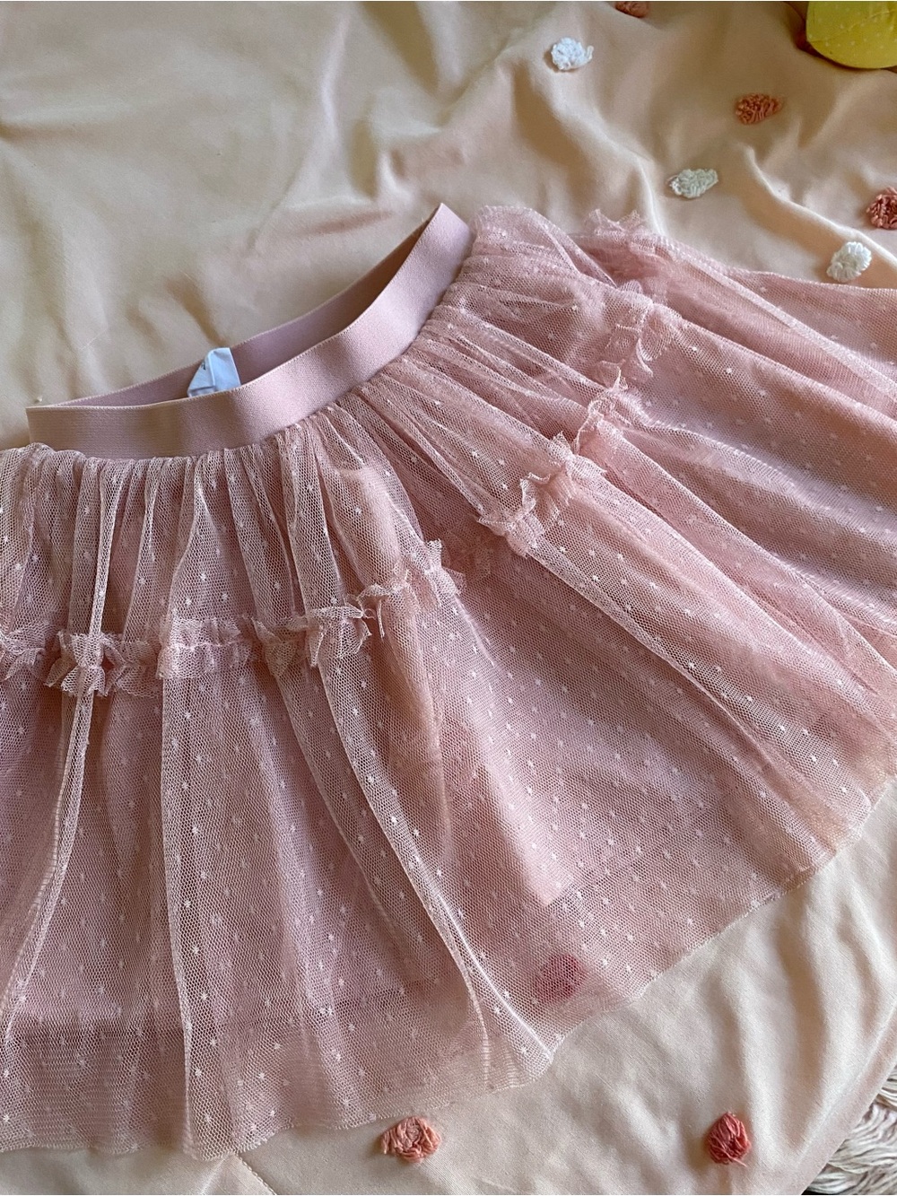 GAP Baby Blush Pink Layered Tulle Skirt